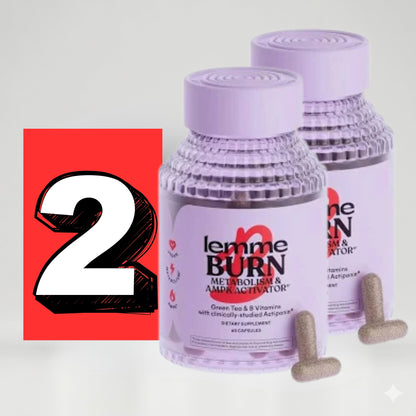 Lemme Burn - Wsparcie metabolizmu i tłuszczu brzusznego | Promocja 1, 2 lub 3 sztuki