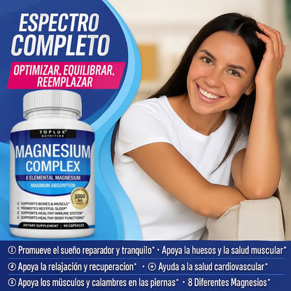 OFERTA 2X1 - Magnez Complex™ 8 w 1 | Pełna równowaga organizmu 1000 mg
