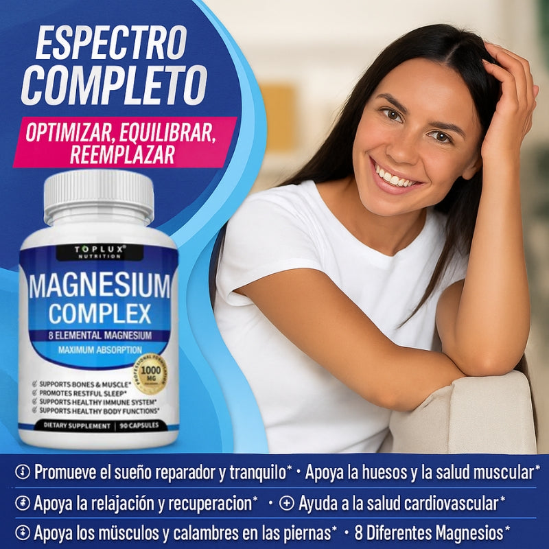 🔥 BESTSELLER - Magnez Complex™ 8 w 1 | Energia, odpoczynek i dobre samopoczucie