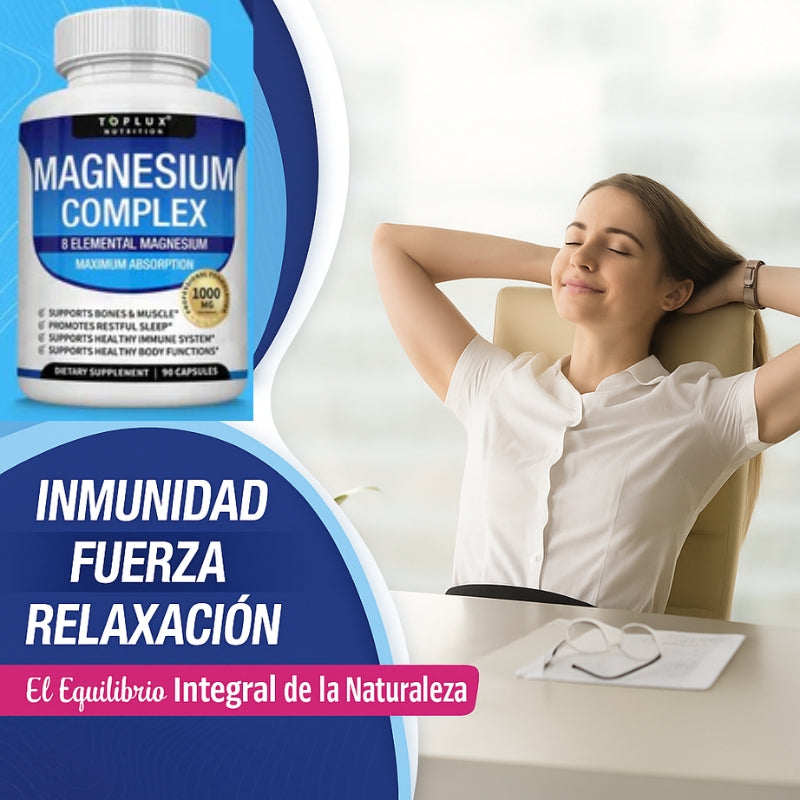 OFERTA 2X1 | Magnez Complex™ 8 w 1 - Pełna równowaga organizmu 1000 mg