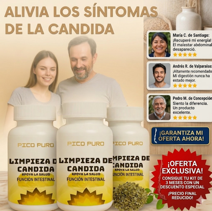 Candida Cleanse - Oczyszczanie jelit i okrężnicy + naturalne probiotyki