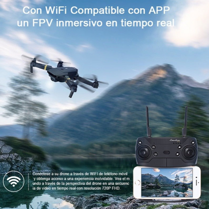 FlyDron | z kamerą Full HD 4K + DODATKOWY AKUMULATOR