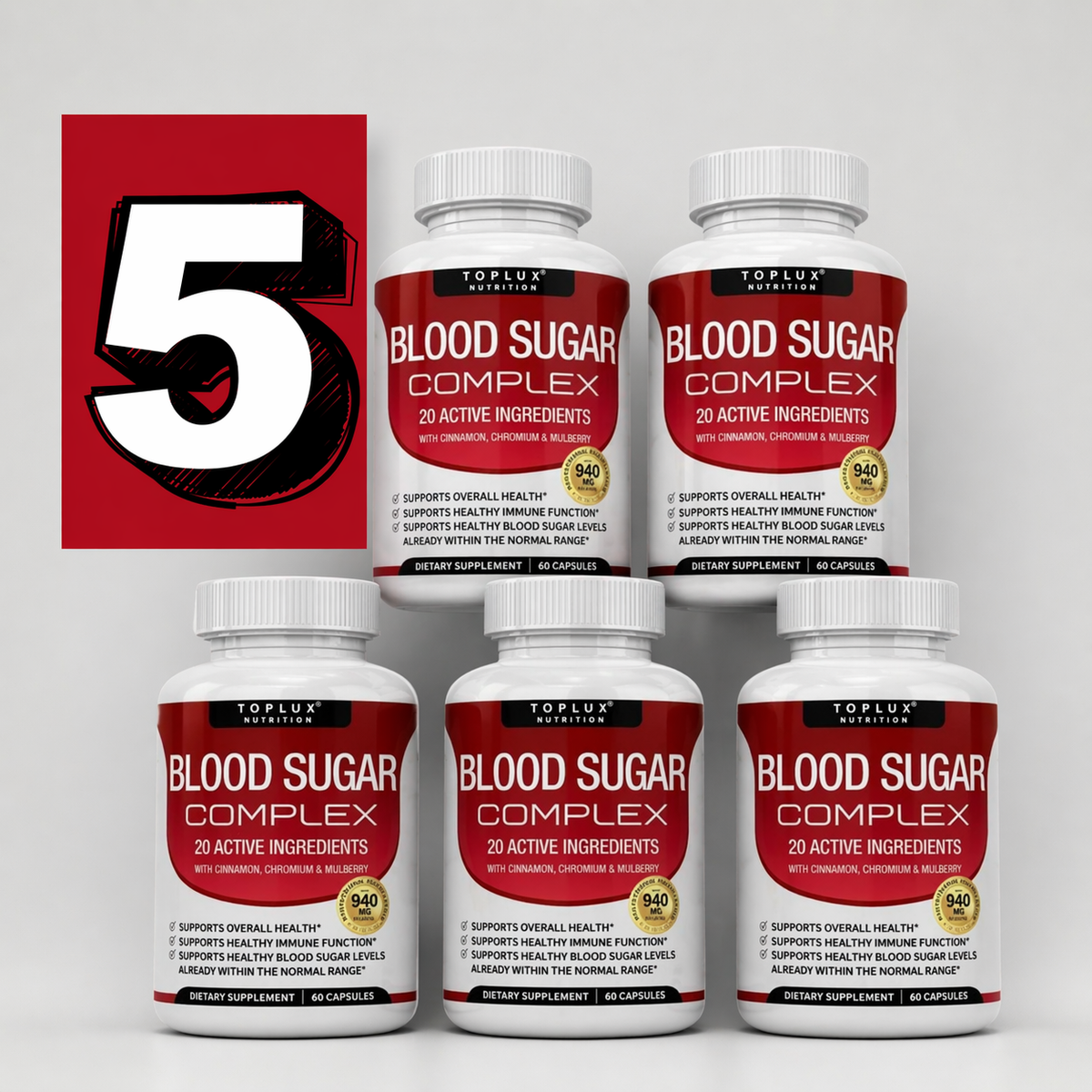 OFERTA 2X1 : Suplement Blood Sugar - Wspiera prawidłowy poziom cukru we krwi