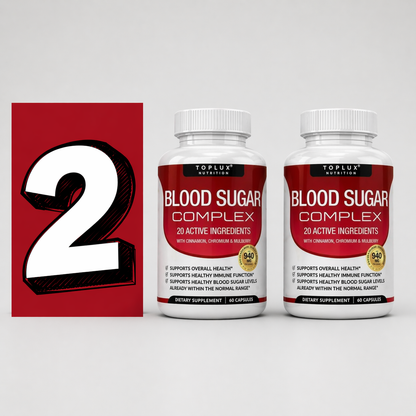 OFERTA 2X1 : Suplement Blood Sugar - Wspiera prawidłowy poziom cukru we krwi