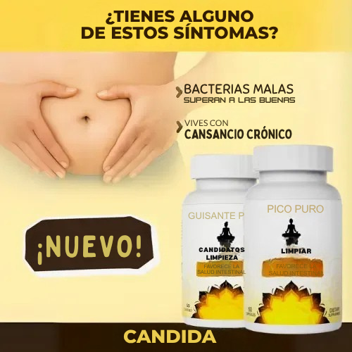 PROMOCJA 3x1 - Candida Cleanse | Oczyszczanie jelit i okrężnicy + naturalne probiotyki