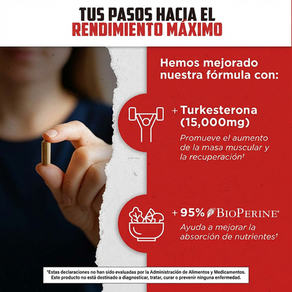 Turkesteron 1000 mg – Siła, energia i maksymalna regeneracja