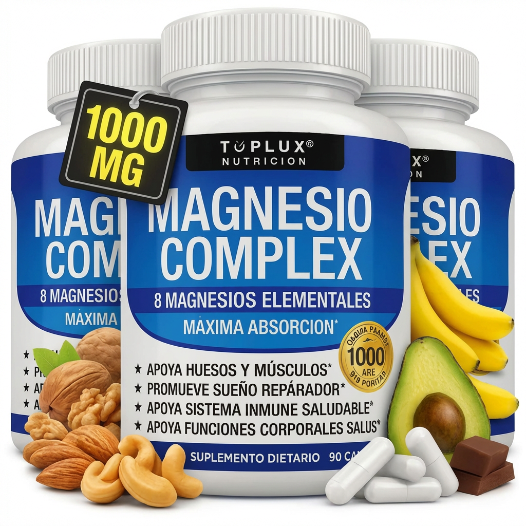 OFERTA 2X1 - Magnez Complex™ 8 w 1 : Pełna równowaga organizmu 1000 mg