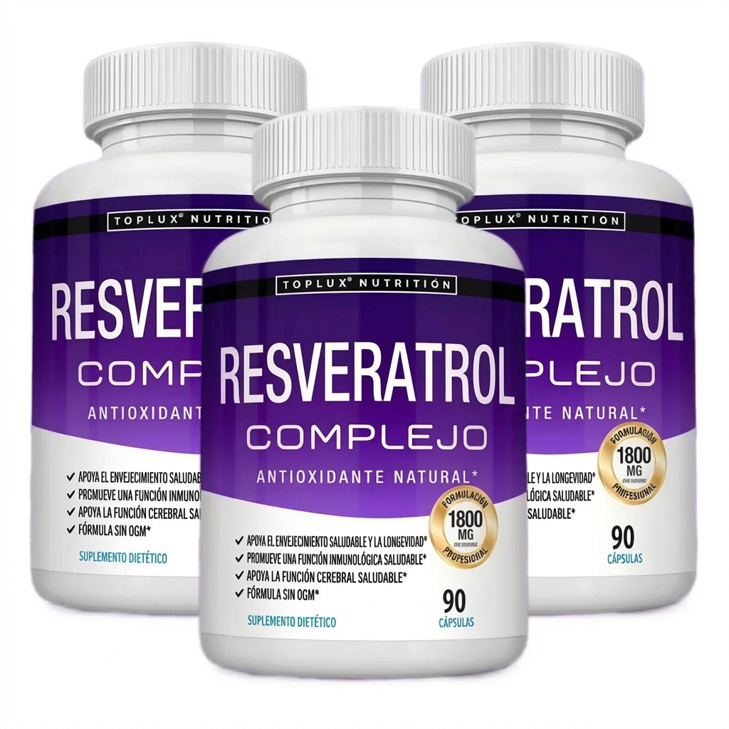 Suplement z resweratrolem | 1800 mg naturalnego przeciwutleniacza