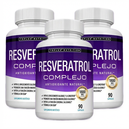 Suplement z resweratrolem | 1800 mg naturalnego przeciwutleniacza