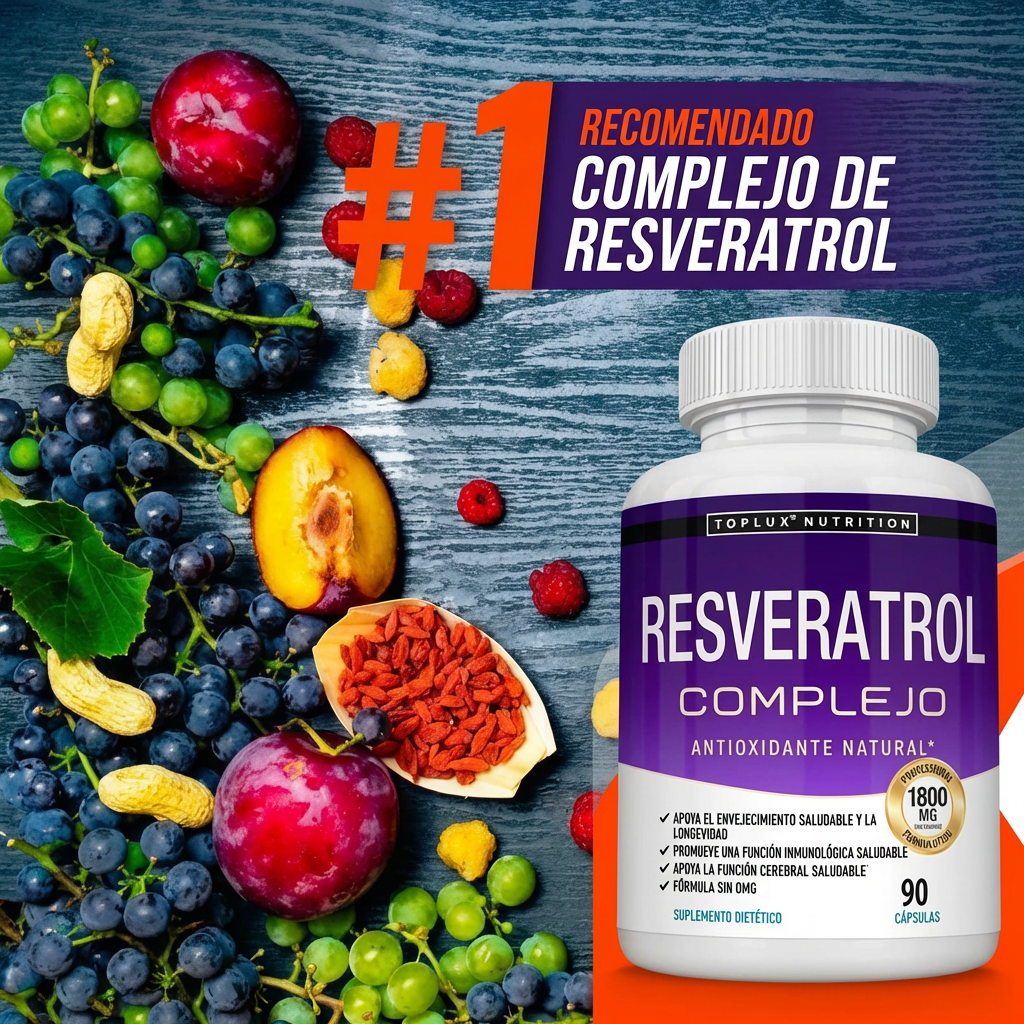 Suplement z resweratrolem | 1800 mg naturalnego przeciwutleniacza