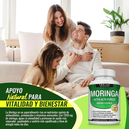 Moringa 1200 mg | Naturalna energia i wsparcie odporności