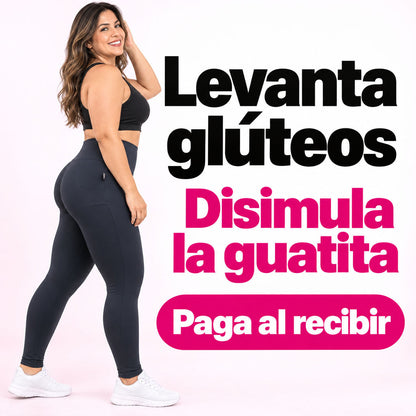 PROMOCJA 2x1 - Legginsy Premium z wysokim stanem, modelujące i Push Up