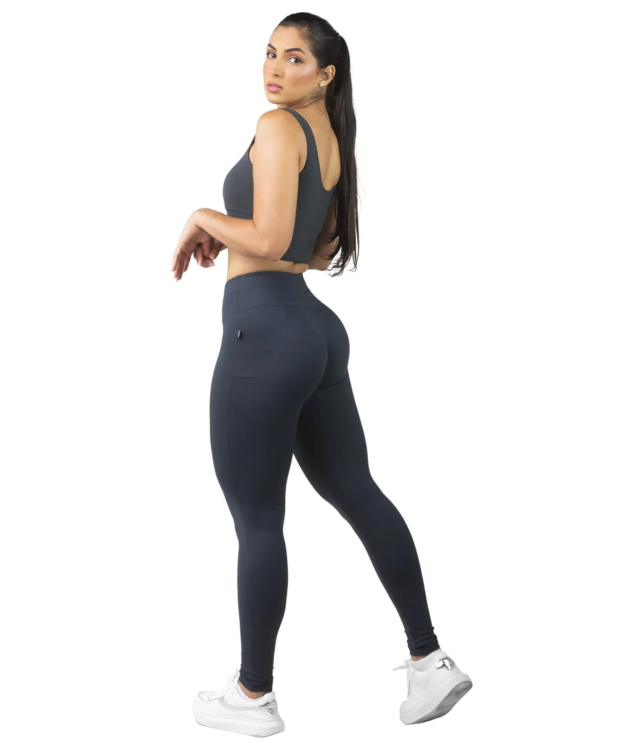 ZAPŁAĆ ZA 1, OTRZYMASZ 2 - Legginsy Premium z wysokim stanem, modelujące i Push Up