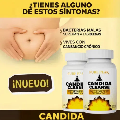 Candida Cleanse - Oczyszczanie jelit i okrężnicy + naturalne probiotyki