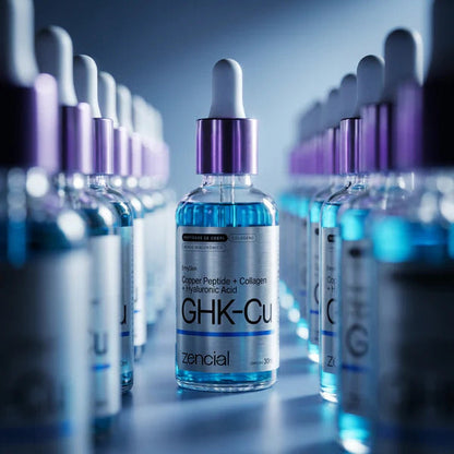 Serum GHK-CU – Peptydy miedziowe + Kolagen + Kwas hialuronowy